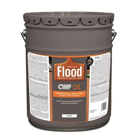 Flood CWF OIL Matte Natural Oil-Based Wood Finish 5 gal FLD447-05